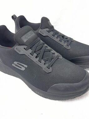 EUC SKECHERS Slip-Resistant 9.5 Memory Foam Work Shoes